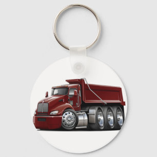 Chaveiro Kenworth T440 Maroon Truck