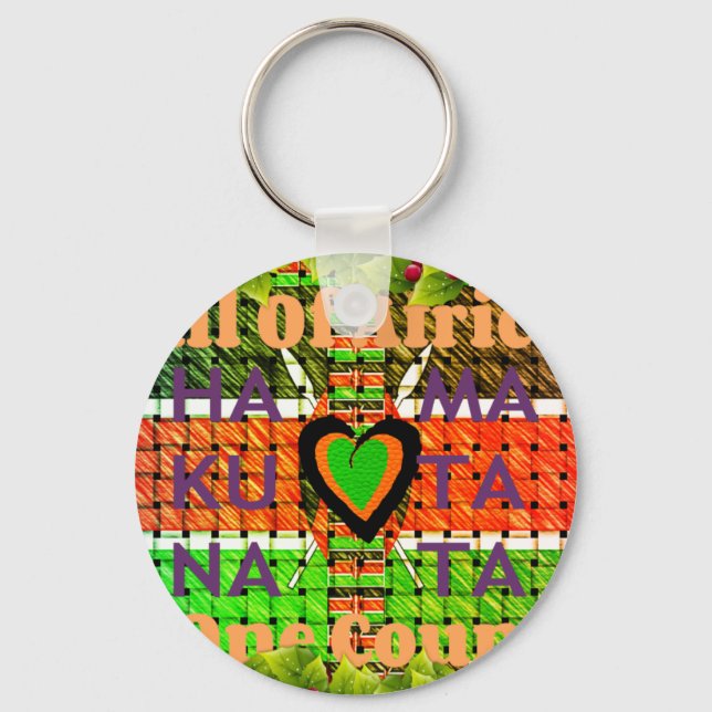 Chaveiro Kenya Hakuna Matata (Frente)