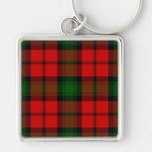 Chaveiro Kerr tartan green xadrez vermelha