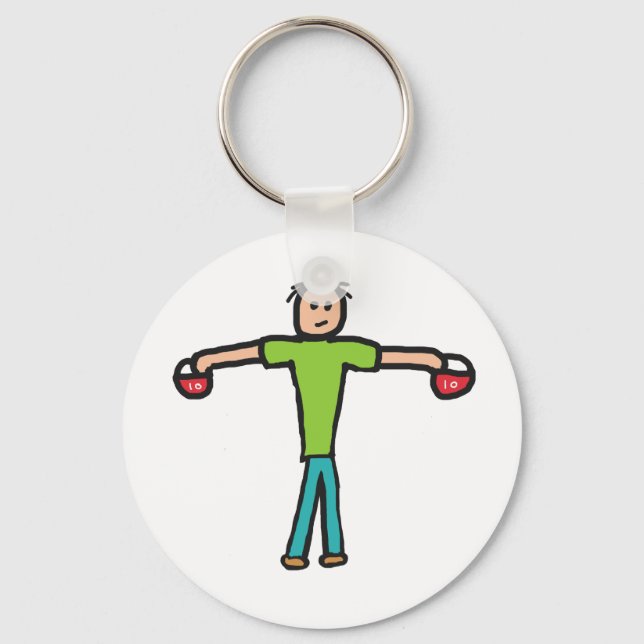 Chaveiro Kettlebells (Frente)