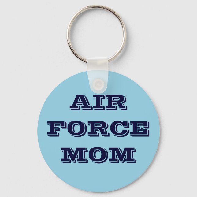 Chaveiro Key Chain Air Force Mom (Frente)