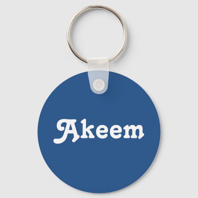 Chaveiro Key Chain Akeem (Frente)