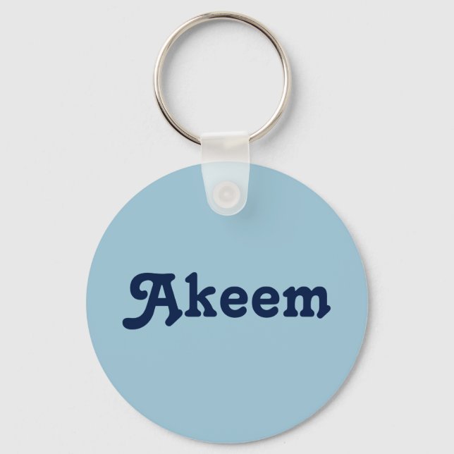 Chaveiro Key Chain Akeem (Frente)