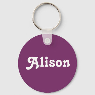 Chaveiro Key Chain Alison