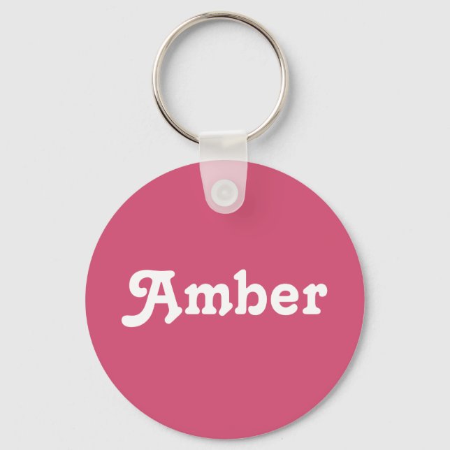 Chaveiro Key Chain Amber (Frente)