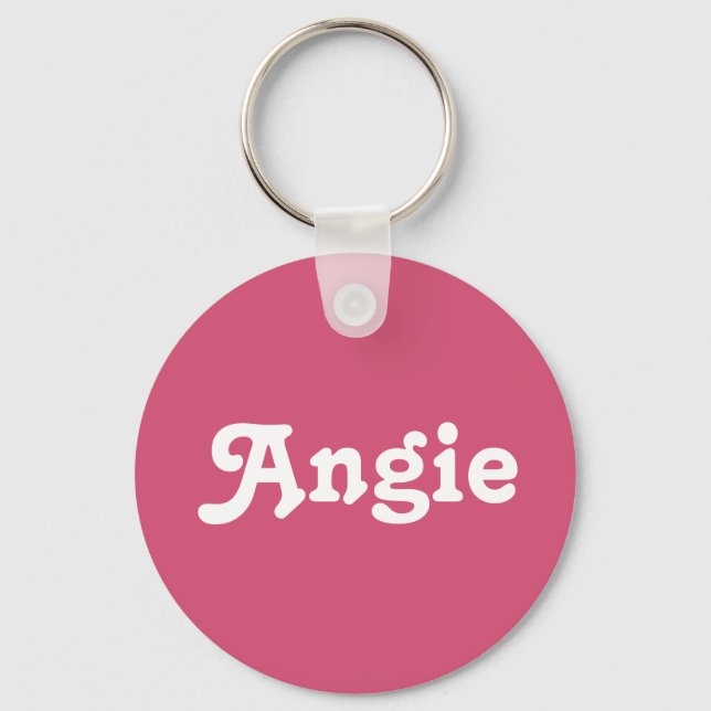 Chaveiro Key Chain Angie (Frente)