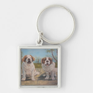 Chaveiro Key Chain Ann Hayes pintando duas Ruas Bernard