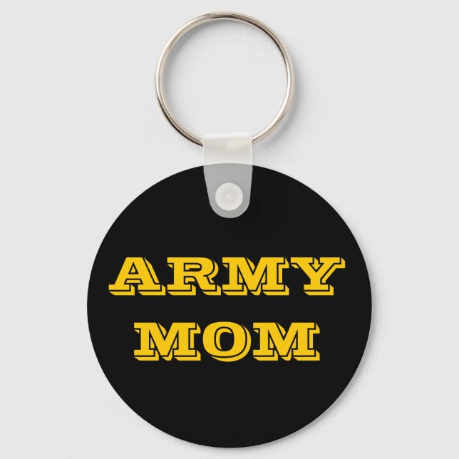 Chaveiro Key Chain Army Mom (Frente)