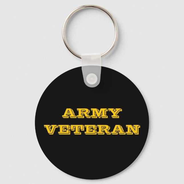Chaveiro Key Chain Army Veteran (Frente)