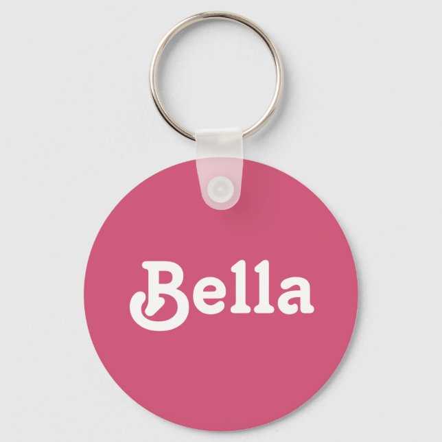 Chaveiro Key Chain Bella (Frente)