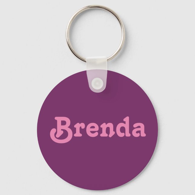 Chaveiro Key Chain Brenda (Frente)