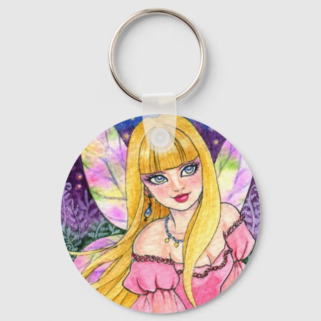 Chaveiro Key Chain Butterfly Fantasy por Ann Howard (Frente)