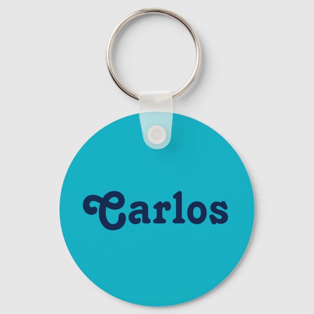 Chaveiro Key Chain Carlos (Frente)