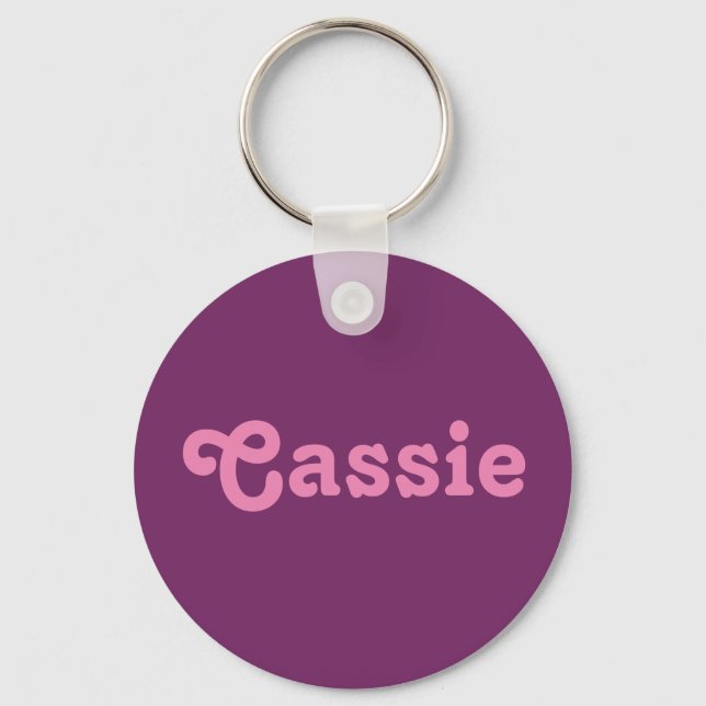Chaveiro Key Chain Cassie (Frente)