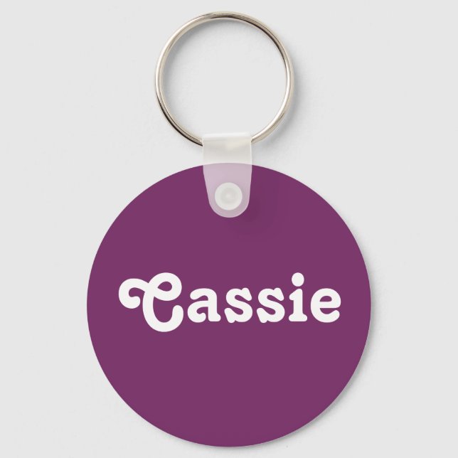 Chaveiro Key Chain Cassie (Frente)