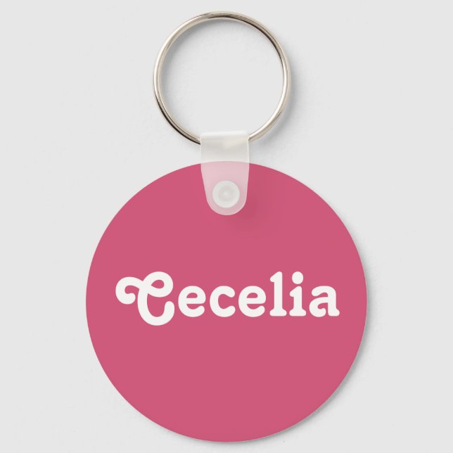 Chaveiro Key Chain Cecelia (Frente)