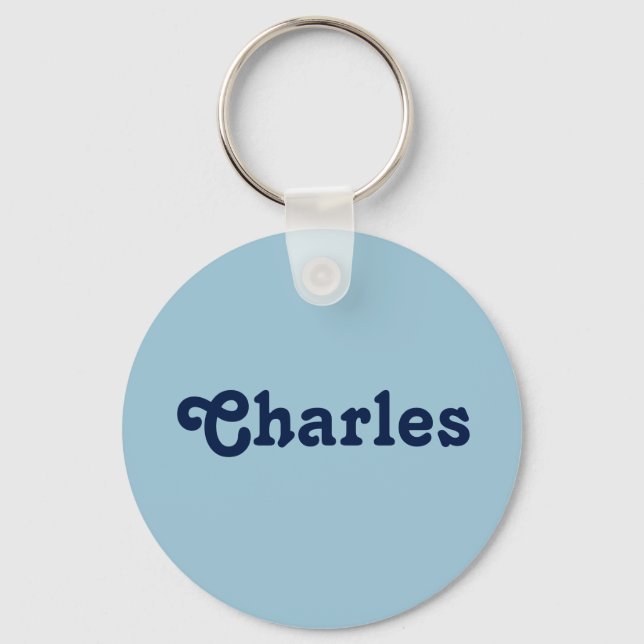 Chaveiro Key Chain Charles (Frente)