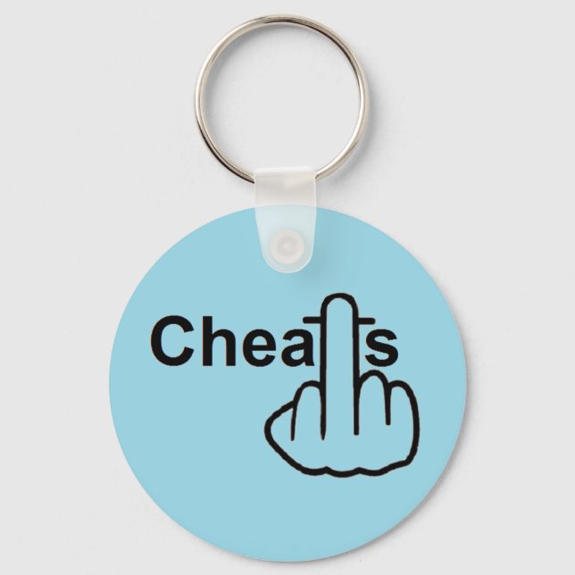Chaveiro Key Chain Cheats Flip (Frente)