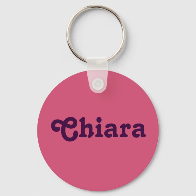 Chaveiro Key Chain Chiara (Frente)