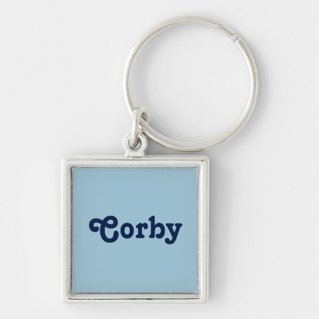 Chaveiro Key Chain Corby (Frente)