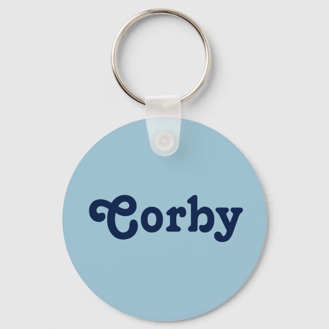 Chaveiro Key Chain Corby (Frente)