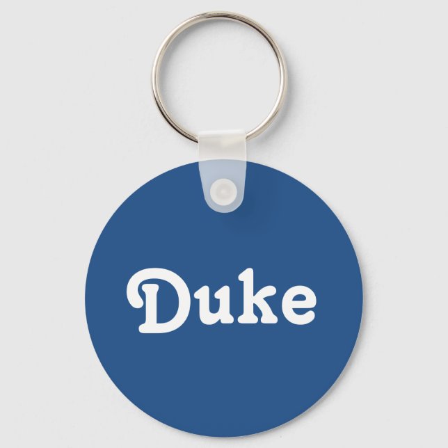 Chaveiro Key Chain Duke (Frente)