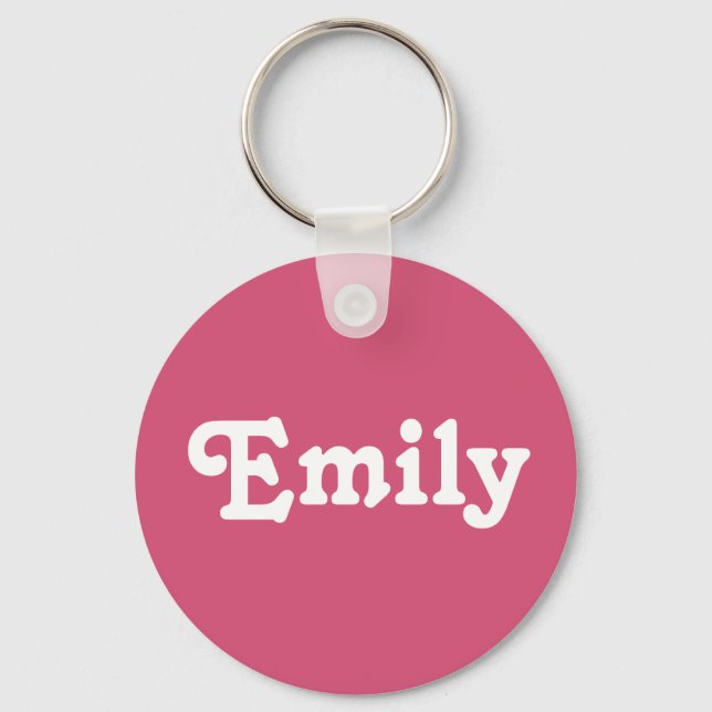 Chaveiro Key Chain Emily (Frente)