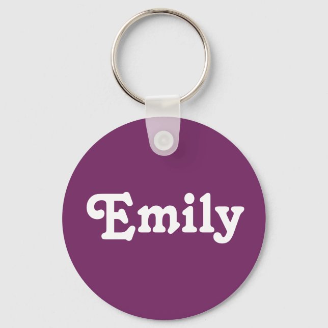 Chaveiro Key Chain Emily (Frente)