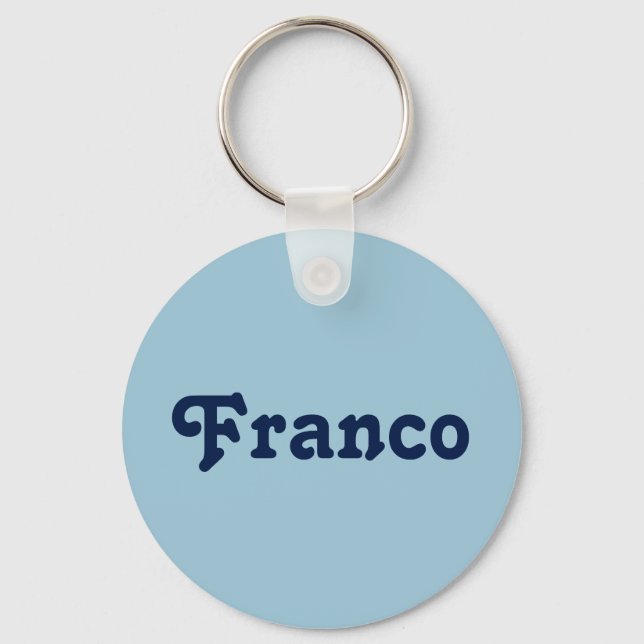 Chaveiro Key Chain Franco (Frente)