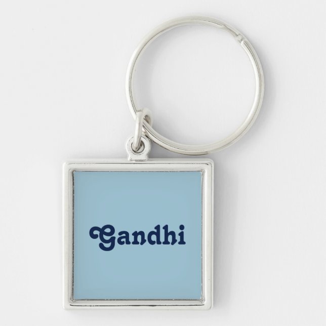 Chaveiro Key Chain Gandhi (Frente)