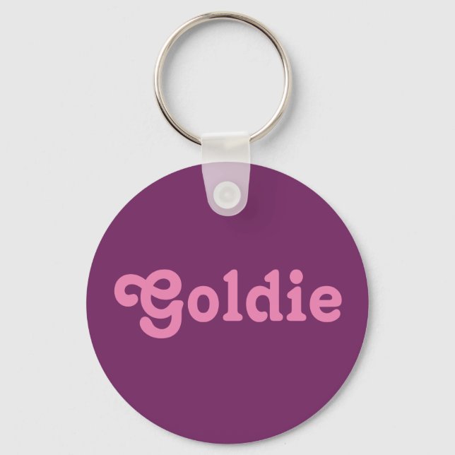 Chaveiro Key Chain Goldie (Frente)