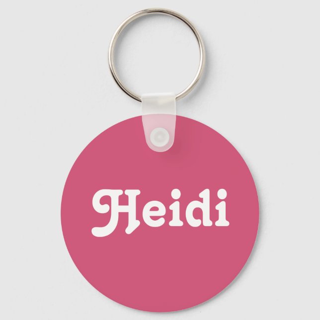 Chaveiro Key Chain Heidi (Frente)