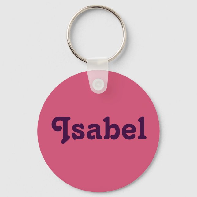 Chaveiro Key Chain Isabel (Frente)