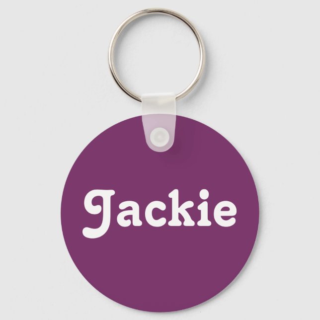 Chaveiro Key Chain Jackie (Frente)