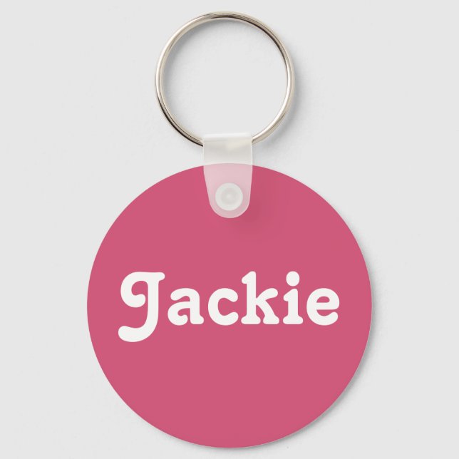 Chaveiro Key Chain Jackie (Frente)