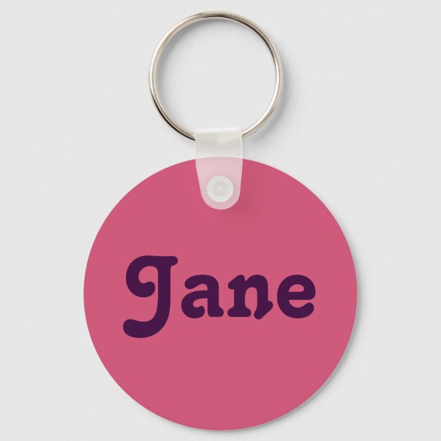 Chaveiro Key Chain Jane (Frente)