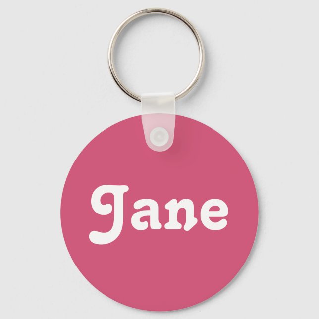 Chaveiro Key Chain Jane (Frente)