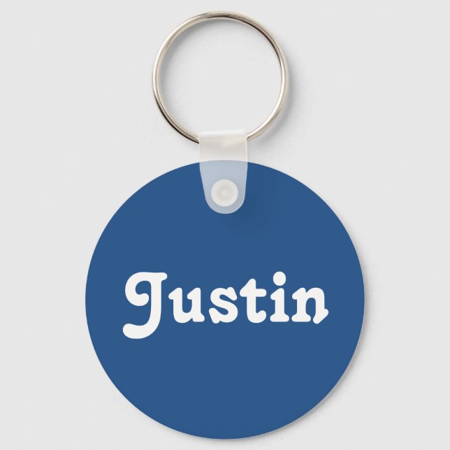 Chaveiro Key Chain Justin (Frente)