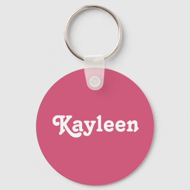 Chaveiro Key Chain Kayleen (Frente)