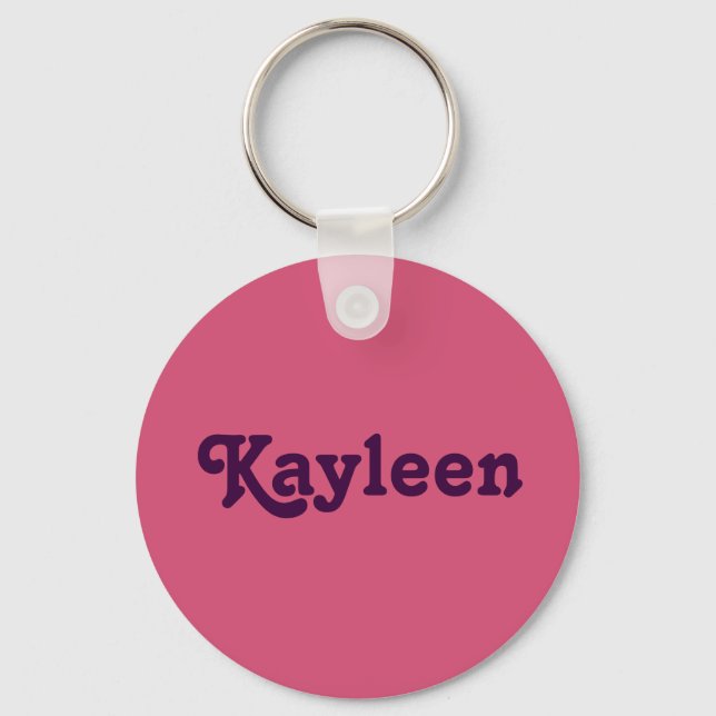 Chaveiro Key Chain Kayleen (Frente)