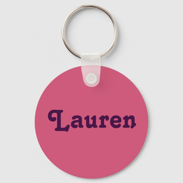 Chaveiro Key Chain Lauren (Frente)