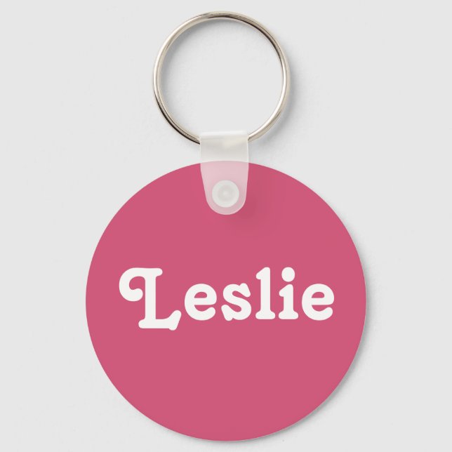Chaveiro Key Chain Leslie (Frente)