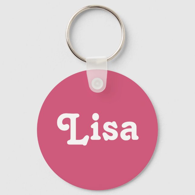 Chaveiro Key Chain Lisa (Frente)