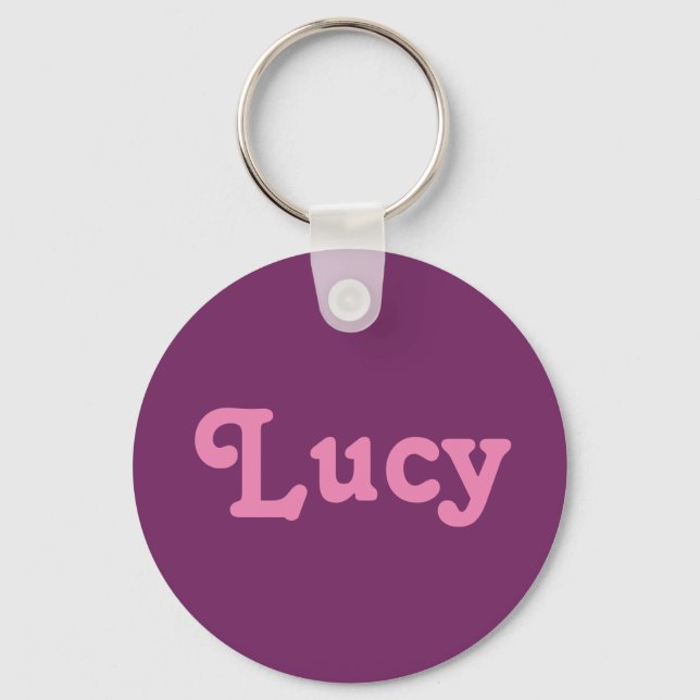 Chaveiro Key Chain Lucy (Frente)