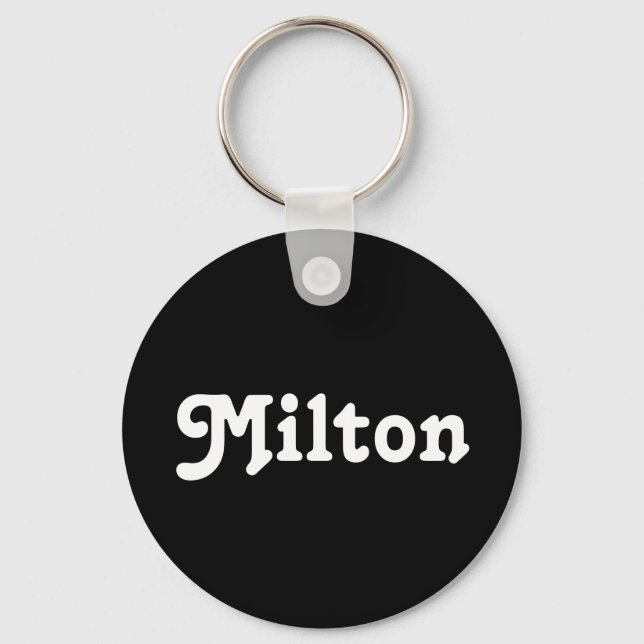 Chaveiro Key Chain Milton (Frente)