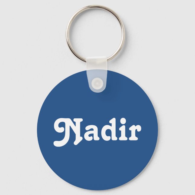 Chaveiro Key Chain Nadir (Frente)