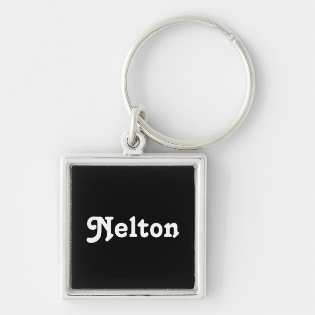 Chaveiro Key Chain Nelton (Frente)