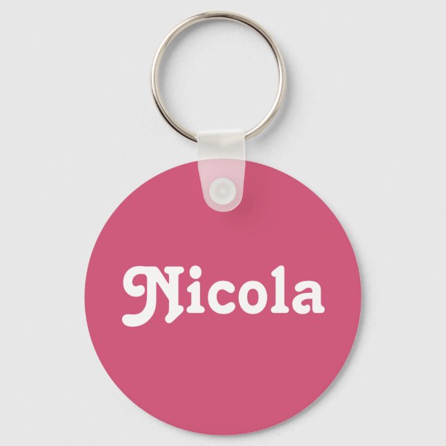 Chaveiro Key Chain Nicola (Frente)