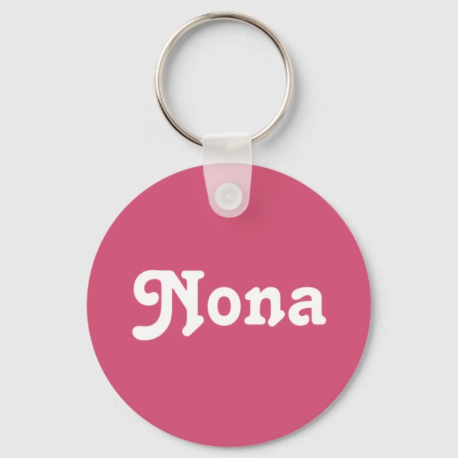 Chaveiro Key Chain Nona (Frente)
