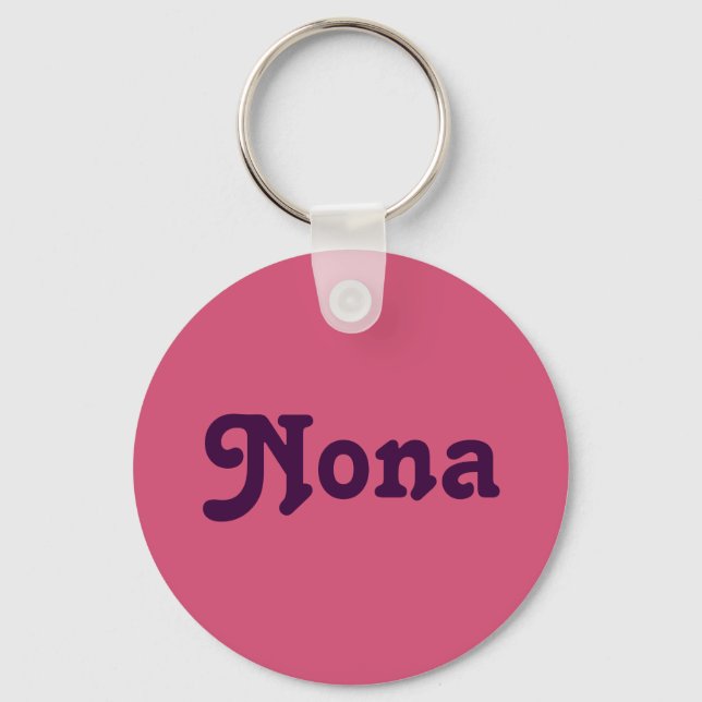 Chaveiro Key Chain Nona (Frente)